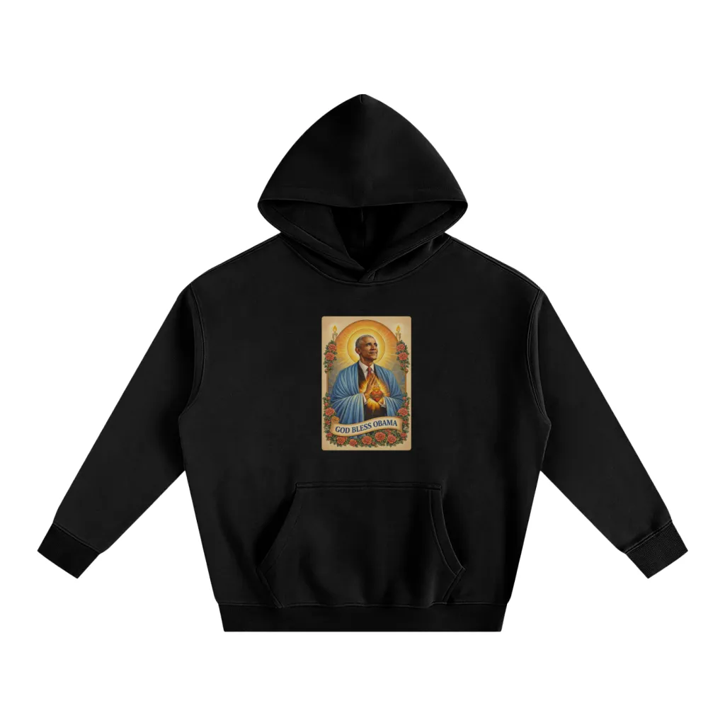 God Bless Obama Hoodie - Front